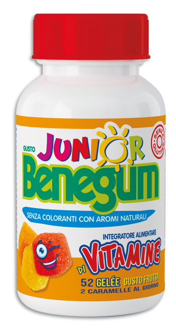 BENEGUM JUNIOR GELEE VITAMINE 52 CARAMELLE - Farmacia Artemisia di Montecuollo Dott. Angelo snc