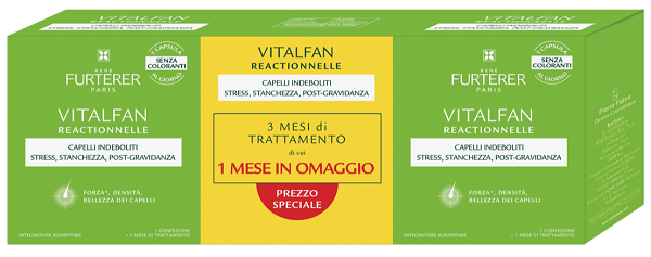 RENE FURTERER VITALFAN REACTIONNELLE TRIO 22 3 PEZZI DA 30 CAPSULE - Farmacia Artemisia di Montecuollo Dott. Angelo snc