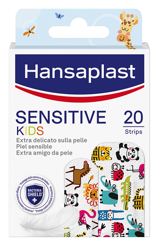 CEROTTO HANSAPLAST SENSITIVE KIDS 20 PEZZI ASSORTITI - Farmacia Artemisia di Montecuollo Dott. Angelo snc