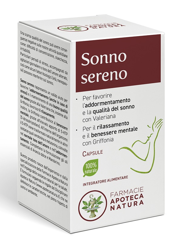 SONNO SERENO 50 CAPSULE - Farmacia Artemisia di Montecuollo Dott. Angelo snc