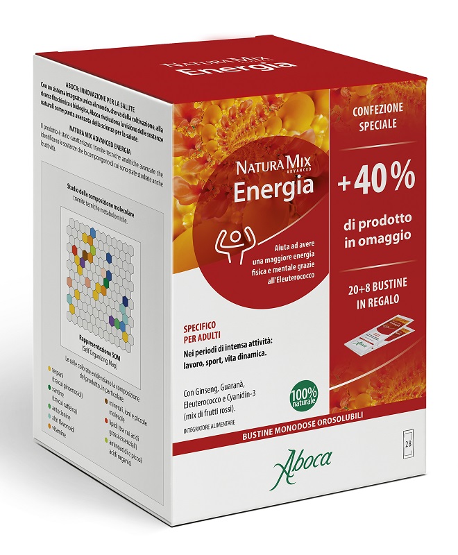 NATURA MIX ADVANCED ENERGIA 28 BUSTINE CONFEZIONE SPECIALE - Farmacia Artemisia di Montecuollo Dott. Angelo snc