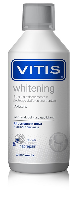 VITIS WHITENING COLLUTORIO 500 ML GE-IT - Farmacia Artemisia di Montecuollo Dott. Angelo snc