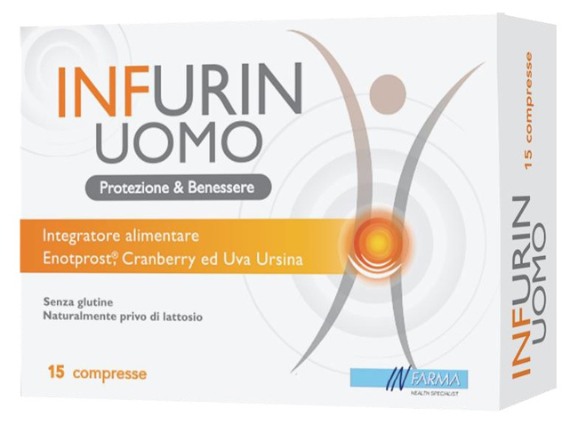 INFURIN UOMO 15 COMPRESSE - Farmacia Artemisia di Montecuollo Dott. Angelo snc