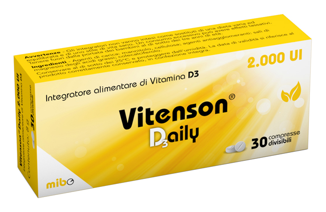 VITENSON DAILY D3 2000 UI 30 COMPRESSE DIVISIBILI - Farmacia Artemisia di Montecuollo Dott. Angelo snc