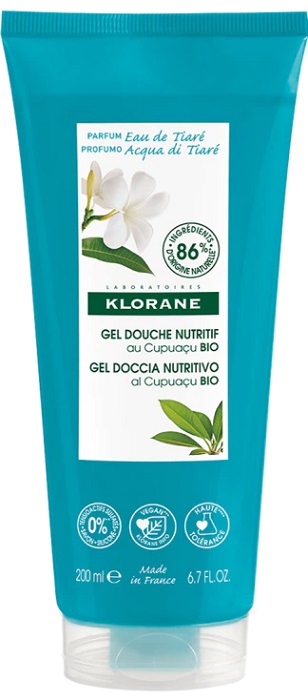 KLORANE GEL DOCCIA EAU DE TIARE 200 ML - Farmacia Artemisia di Montecuollo Dott. Angelo snc