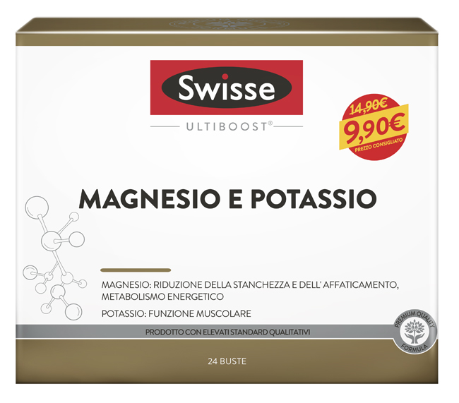 SWISSE MAGNESIO POTASSIO 24 BUSTINE PROMO 2021 - Farmacia Artemisia di Montecuollo Dott. Angelo snc