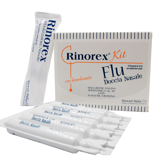 RINOREX FLU DOCCIA KIT - Farmacia Artemisia di Montecuollo Dott. Angelo snc