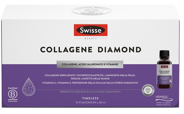 SWISSE COLLAGENE DIAMOND 10 FLACONCINI DA 30 ML - Farmacia Artemisia di Montecuollo Dott. Angelo snc