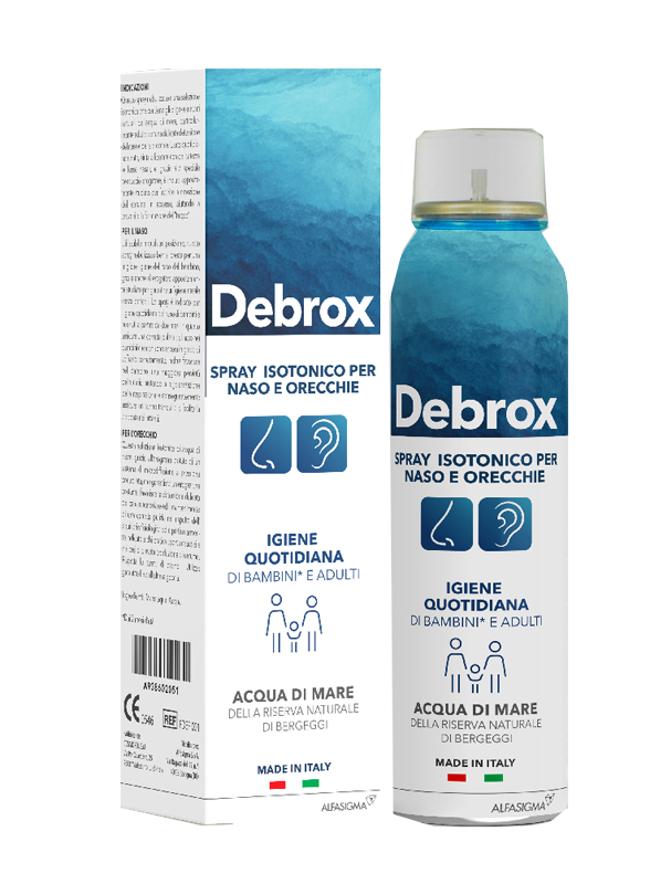 DEBROX SPRAY NASO ORECCHIE B/A 125ML - Farmacia Artemisia di Montecuollo Dott. Angelo snc