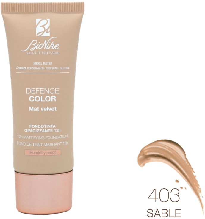 DEFENCE COLOR FONDOTINTA MAT VELVET 403 30 ML - Farmacia Artemisia di Montecuollo Dott. Angelo snc