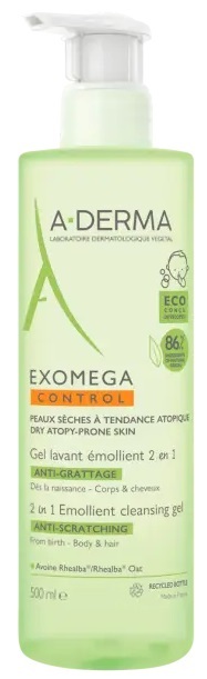 EXOMEGA CONTROL GEL LAVANT 2IN1 500 ML - Farmacia Artemisia di Montecuollo Dott. Angelo snc