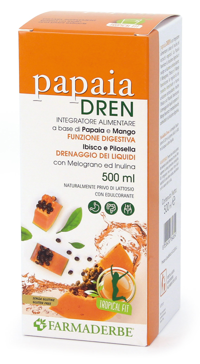 PAPAIA DREN 500 ML - Farmacia Artemisia di Montecuollo Dott. Angelo snc