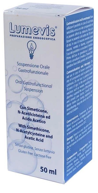LUMEVIS SOSPENSIONE ORALE 50 ML - Farmacia Artemisia di Montecuollo Dott. Angelo snc