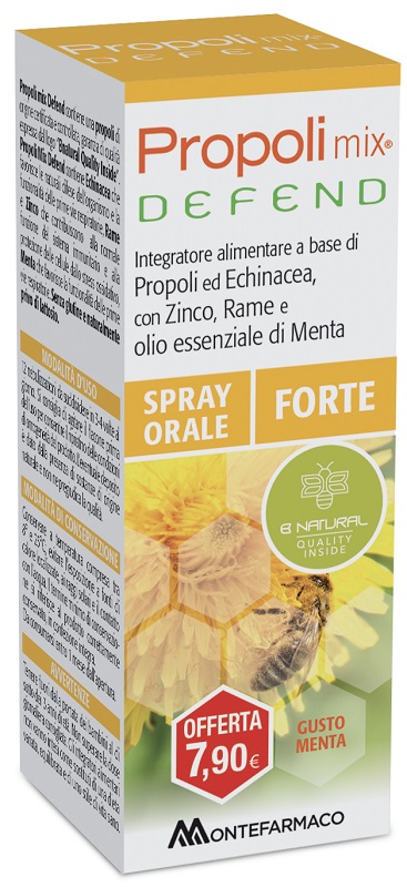 PROPOLI MIX DEFEND SPRAY ADULTI 30 ML - Farmacia Artemisia di Montecuollo Dott. Angelo snc