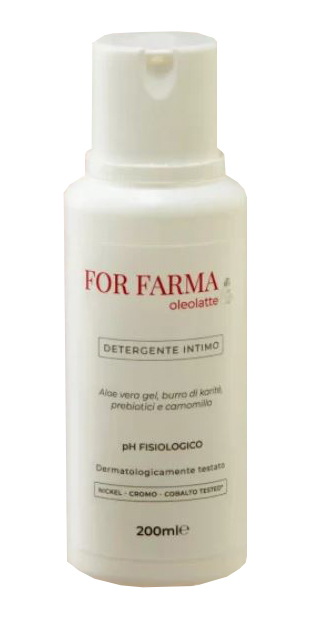 FOR FARMA OLEOLATTE DETERGENTE INTIMO 200 ML - Farmacia Artemisia di Montecuollo Dott. Angelo snc