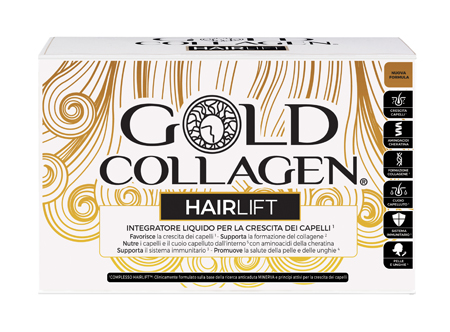 GOLD COLLAGEN HAIRLIFT 10 FLACONI DA 50 ML - Farmacia Artemisia di Montecuollo Dott. Angelo snc