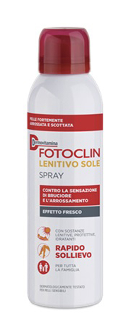 DERMOVITAMINA FOTOCLIN LENITIVO SOLE SPRAY 100 ML - Farmacia Artemisia di Montecuollo Dott. Angelo snc