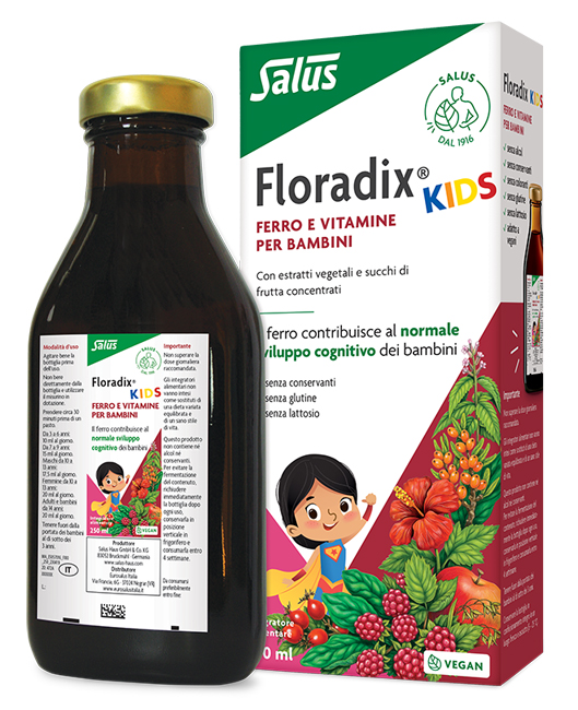 FLORADIX KIDS 250 ML - Farmacia Artemisia di Montecuollo Dott. Angelo snc