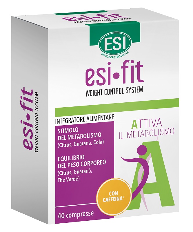 ESI FIT ATTIVA CON CAFFEINA 40 COMPRESSE - Farmacia Artemisia di Montecuollo Dott. Angelo snc