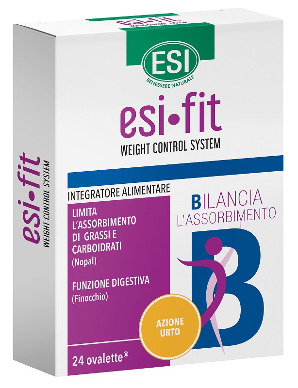 ESI FIT BILANCIA AZIONE URTO 24 OVALETTE - Farmacia Artemisia di Montecuollo Dott. Angelo snc