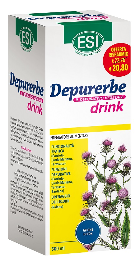 ESI DEPURERBE DRINK 500 ML - Farmacia Artemisia di Montecuollo Dott. Angelo snc