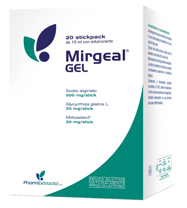 MIRGEAL GEL 20 STICKPACK - Farmacia Artemisia di Montecuollo Dott. Angelo snc