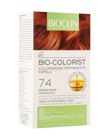 BIOCLIN BIO COLOR FAST&PERFECTION 6,4 BIONDO SCURO RAMATO CREMA COLORANTE 60 ML + RIVELATORE IN CREMA 60 ML + BIO COLOR SHAMPOO 10 ML + BIO COLOR MASCHERA 10 ML - Farmacia Artemisia di Montecuollo Dott. Angelo snc