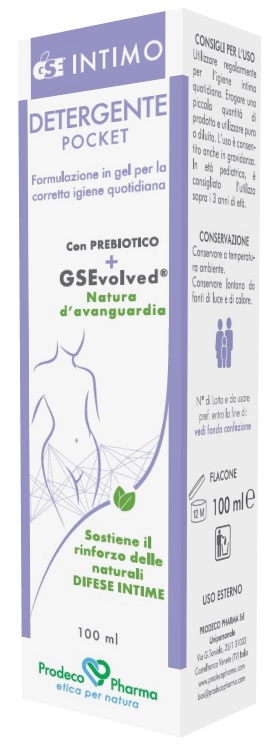 GSE INTIMO DETERGENTE POCKET 100 ML - Farmacia Artemisia di Montecuollo Dott. Angelo snc