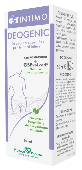 GSE INTIMO DEOGENIC 50 ML - Farmacia Artemisia di Montecuollo Dott. Angelo snc