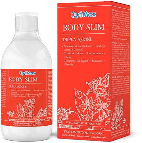 OPTIMAX BODY SLIM 500 ML - Farmacia Artemisia di Montecuollo Dott. Angelo snc