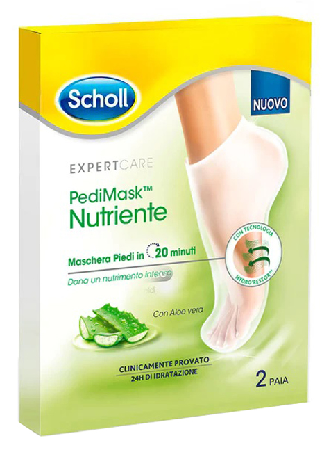 SCHOLL PEDIMASK ALOE VERA 2 PEZZI - Farmacia Artemisia di Montecuollo Dott. Angelo snc