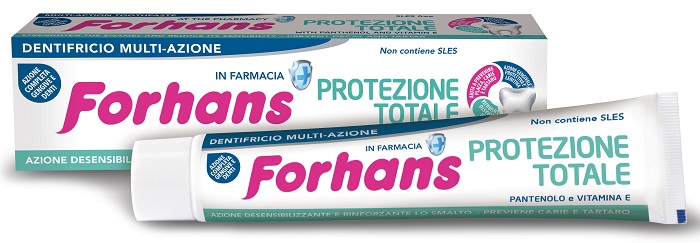 FORHANS DENTIFRICIO PROTEZIONE TOTALE 75 ML - Farmacia Artemisia di Montecuollo Dott. Angelo snc
