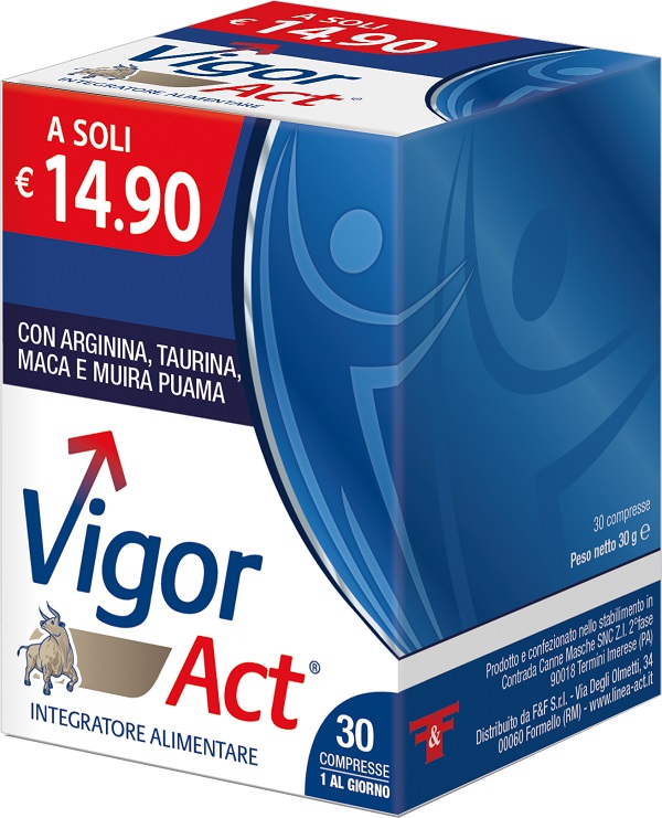 VIGOR ACT 30 COMPRESSE - Farmacia Artemisia di Montecuollo Dott. Angelo snc