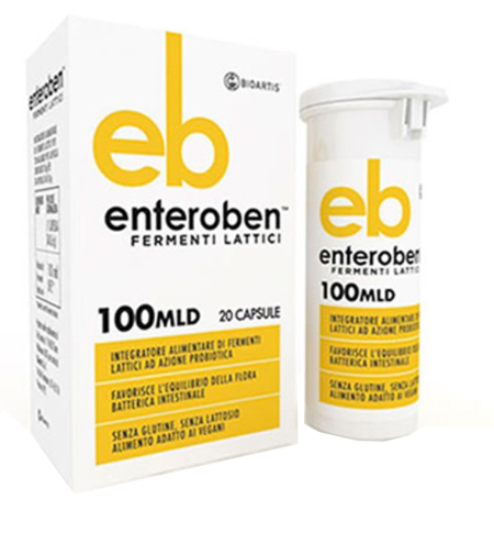 ENTEROBEN 100MLD 20 CAPSULE VEGETALI - Farmacia Artemisia di Montecuollo Dott. Angelo snc