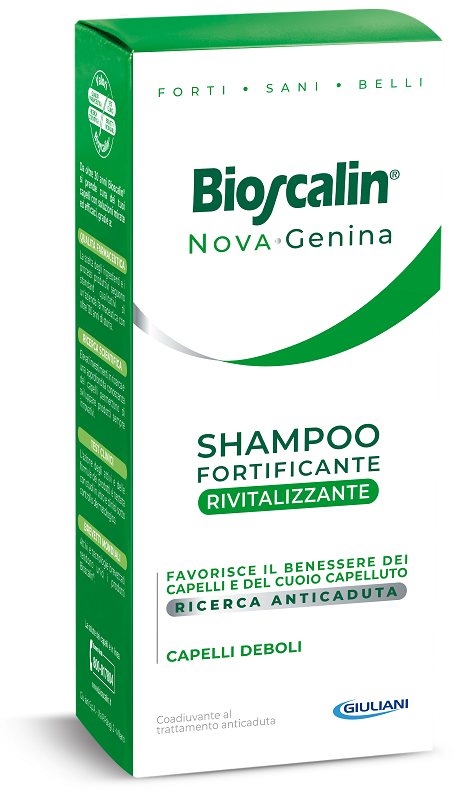 BIOSCALIN NOVA GENINA SHAMPOO FORTIFICANTE RIVITALIZZANTE 200 ML - Farmacia Artemisia di Montecuollo Dott. Angelo snc