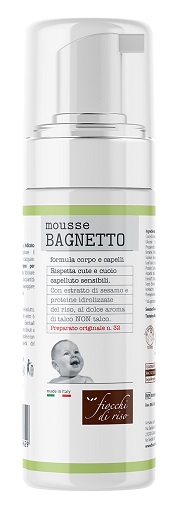 FIOCCHI DI RISO MOUSSE BAGNETTO TALCO 200 ML - Farmacia Artemisia di Montecuollo Dott. Angelo snc