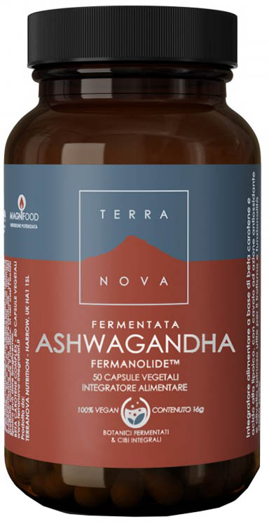 TERRANOVA ASWAGANDA FERMENTATA 50 CAPSULE - Farmacia Artemisia di Montecuollo Dott. Angelo snc