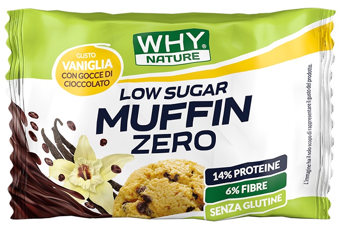 WHYNATURE MUFFIN ZERO VANIGLIA CON GOCCE DI CIOCCOLATO 27 G - Farmacia Artemisia di Montecuollo Dott. Angelo snc