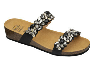 MARYLIN 2 STRAPS MICROFIBRE+JEWELRY W NERO/MULTI 41 - Farmacia Artemisia di Montecuollo Dott. Angelo snc