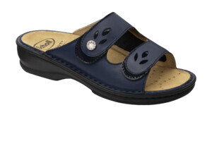 PALMAH LEATHER+ELASTICATED W BLU NAVY 40 - Farmacia Artemisia di Montecuollo Dott. Angelo snc