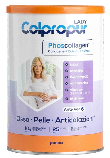 COLPROPUR POSH COLLAGENE LADY PESCA COLPROPUR 340 G - Farmacia Artemisia di Montecuollo Dott. Angelo snc