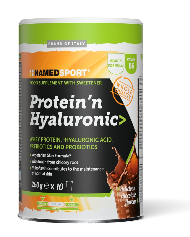 PROTEIN'N HYALURONIC DELICIOUS CHOCOLATE 260 G - Farmacia Artemisia di Montecuollo Dott. Angelo snc