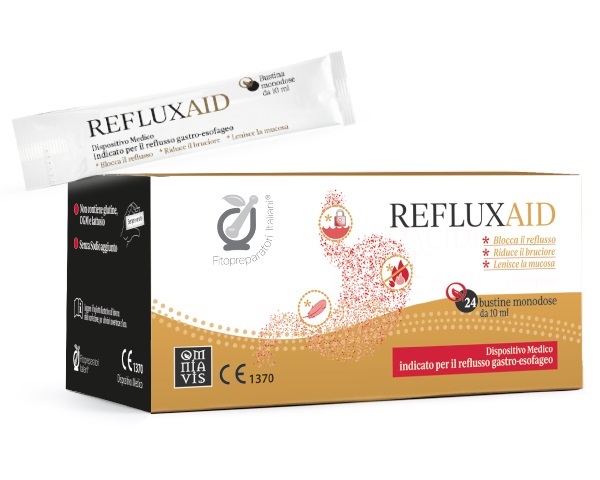 FITOPREPARATORI ITALIANI REFLUXAID 24 STICK 10 ML - Farmacia Artemisia di Montecuollo Dott. Angelo snc