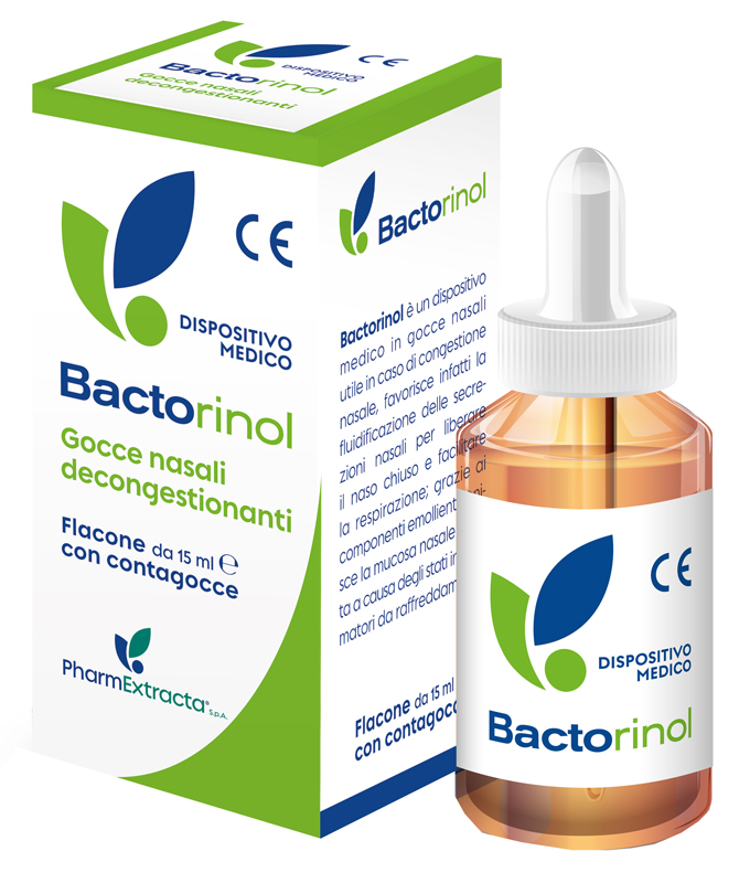 BACTORINOL GOCCE NASALI DECONGESTIONANTI 15 ML - Farmacia Artemisia di Montecuollo Dott. Angelo snc