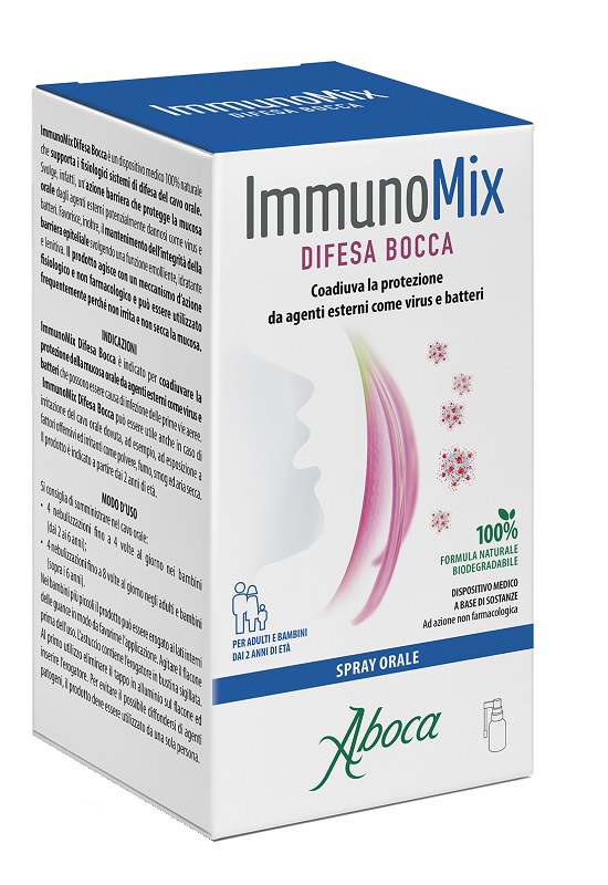 IMMUNOMIX DIFESA BOCCA SPRAY 30 ML - Farmacia Artemisia di Montecuollo Dott. Angelo snc