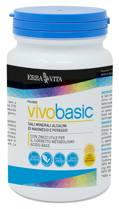 VIVOBASIC POLVERE CON SUCCO DI LIMONE 200 G - Farmacia Artemisia di Montecuollo Dott. Angelo snc