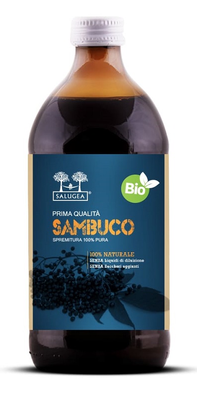 SALUGEA SUCCO SAMBUCO BIO 500 ML - Farmacia Artemisia di Montecuollo Dott. Angelo snc