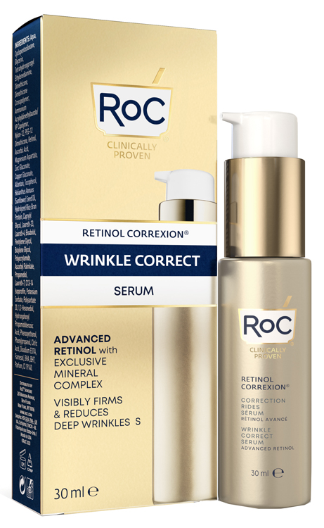 ROC RETINOL CORREXION WRINKLE CORRECT SIERO 30 ML - Farmacia Artemisia di Montecuollo Dott. Angelo snc