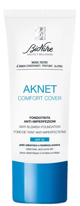 AKNET COMFORT COVER FONDOTINTA 101 30 ML - Farmacia Artemisia di Montecuollo Dott. Angelo snc