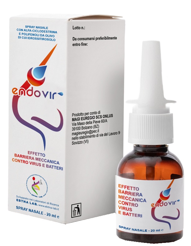 ENDOVIR SPRAY NASALE 20 ML - Farmacia Artemisia di Montecuollo Dott. Angelo snc